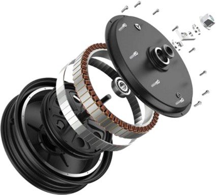 Электроскутер YADEA V7 Blue