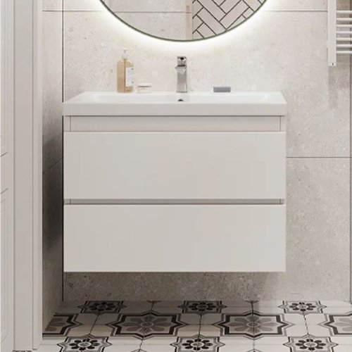 Тумба KAST AFINA 80 см с раковиной Como 80