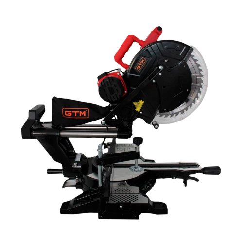 Пила торцовочная GTM HM1245 с протяжкой