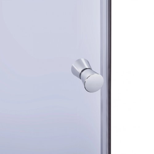 Душевой бокс Lidz Tani SB90x90.SAT.LOW.GR, стекло тонированное 4 мм без поддона