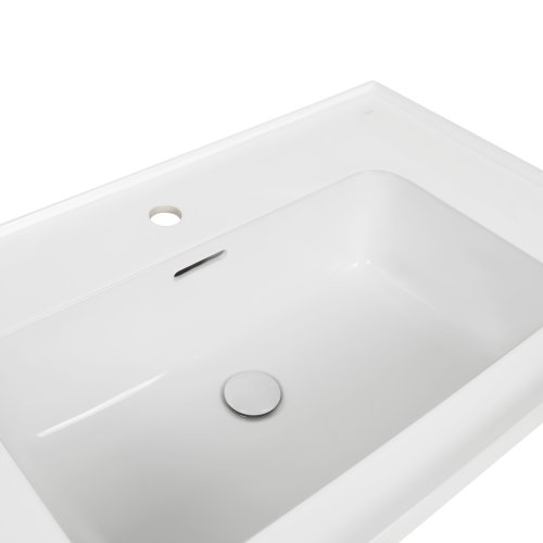 Умывальник Qtap Albatross A 800х500х230 White с донным клапаном QT01115080AW