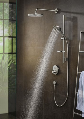 Смеситель скрытого монтажа Hansgrohe Shower Select S 15743000+01800180
