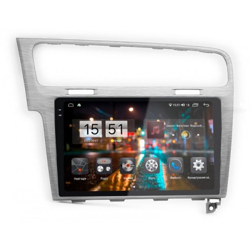 Штатная магнитола Abyss Audio QXR-0105 для Volkswagen GOLF7 2013-2015 Gray Android 11