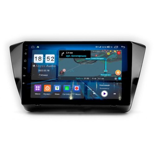 Штатная магнитола Abyss Audio QS-0115 для Skoda Superb 2016-2019 Android 10 Q