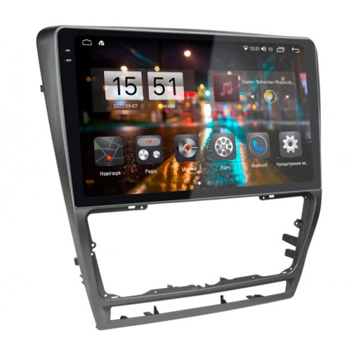Штатна магнітола Abyss Audio QXR-0117 для Skoda Octavia A5 2004-2013 Android 11