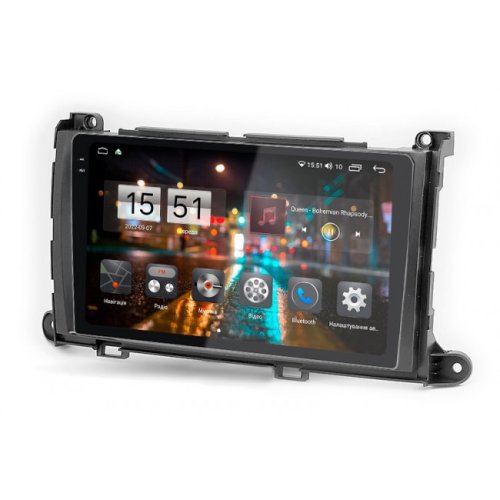 Штатная магнитола Abyss Audio QXR-9158 для Toyota Sienna 2009-2014 Android 11