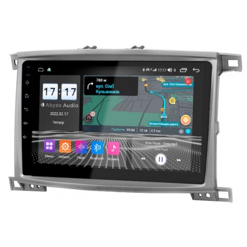 Штатная магнитола Abyss Audio QS-0141 для Toyota LANDCRUISER 100 VX-R 2005+ Android 10 Q