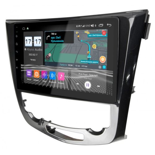 Штатна магнітола Abyss Audio QS-0175 для Nissan QASHQAI 2012-2016 Android 10 Q