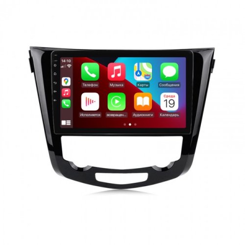 Штатна магнітола Abyss Audio QS-0175 для Nissan QASHQAI 2012-2016 Android 10 Q