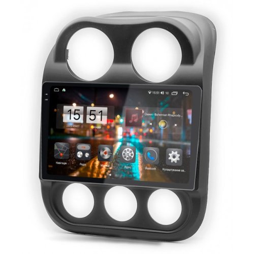 Штатная магнитола Abyss Audio QXR-0180 для Jeep COMPASS 2010-2016 Android 11