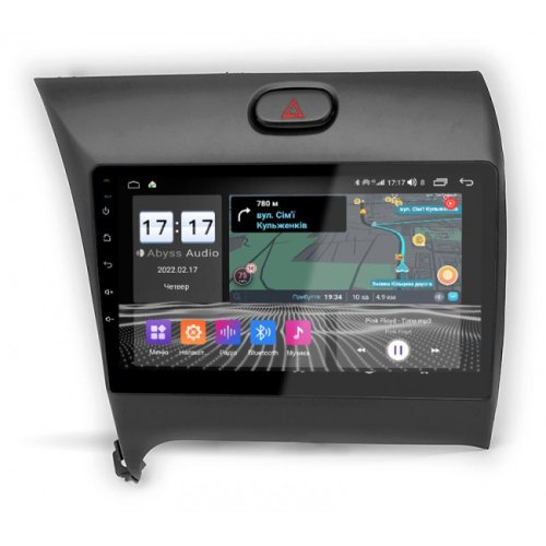 Штатная магнитола Abyss Audio QS-0198 для KIA CRERATO (Климат-контроль) 2017+ Android 10 Q