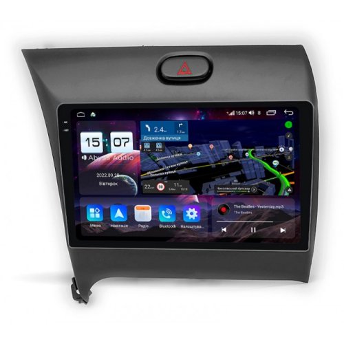 Штатная магнитола Abyss Audio QXR-0198 для KIA CRERATO (Климат-контроль) 2017+ Android 11