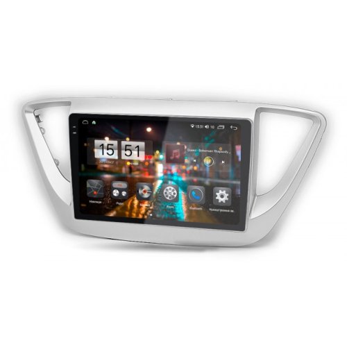 Штатная магнитола Abyss Audio QXR-9208 для Hyundai Accent 2017-2018 Android 11