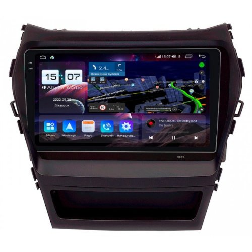 Штатная магнитола Abyss Audio QXR-9216 для Hyundai Santa Fe / IX45 2013-2017 Android 11