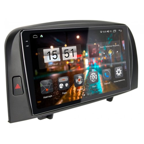Штатная магнитола Abyss Audio QXR-9224 для Hyundai Sonata 2003-2009 Android 11