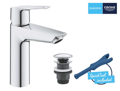 Однорычажный смеситель для раковины Grohe QuickFix Start M-Size 23746002