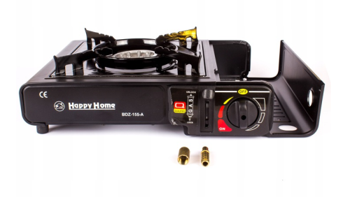 Портативная газовая плита 2 в 1 Happy Home BDZ-155-A