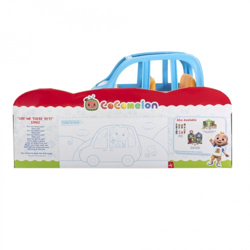 Игровой набор CoComelon Deluxe Vehicle Family Fun Car Vehicle свет и звук