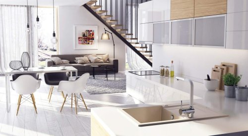 Смеситель для кухни Deante Aster BCA_W730