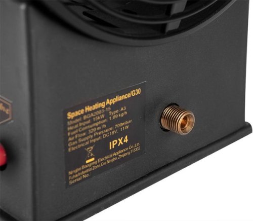 Тепловая пушка газовая аккумуляторная Graphite 58GE101