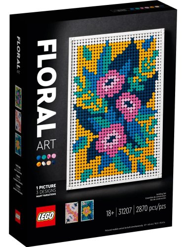 Конструктор LEGO ART Цветочное искусство