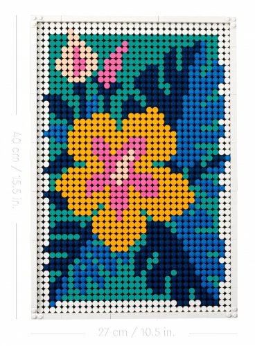 Конструктор LEGO ART Цветочное искусство