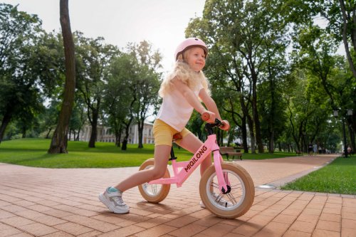 Беговел Miqilong HPA Розовый 12" ZCY-HPA12-PINK