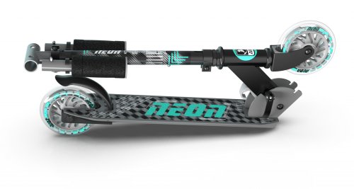 Самокат NEON Apex LED Серый NS32E4