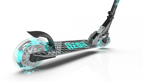 Самокат NEON Apex LED Серый NS32E4