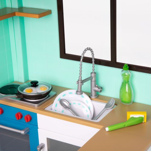 Игровой набор Our Generation Пляжный дом с аксессуарами BD37980Z