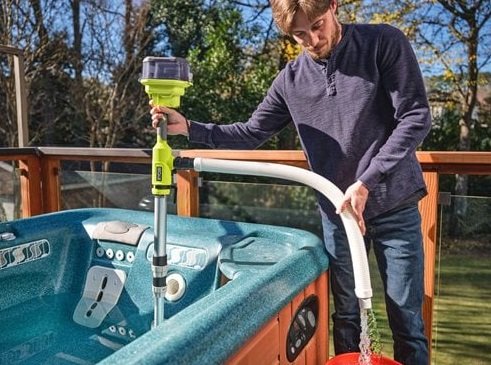 Насос акумуляторний Ryobi RY18STPA-0