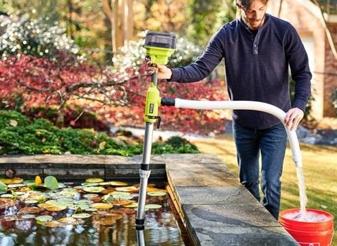 Насос акумуляторний Ryobi RY18STPA-0