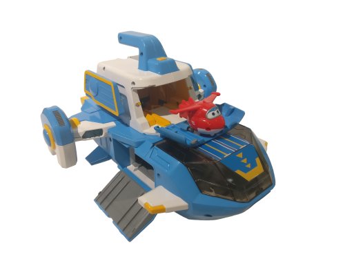 Игровой набор Super Wings Air Moving Base, Воздушная База, свет, звук EU740831