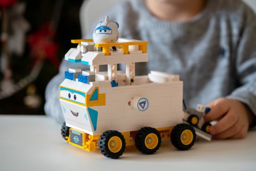 Конструктор Super Wings Small Blocks Buildable Vehicle Set Rover, Ровер EU385013