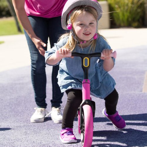 Беговел YVolution YVelo Junior Розовый N101050