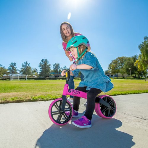 Беговел YVolution YVelo Junior Розовый N101050