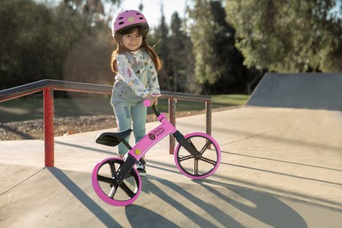 Беговел Y-Volution Yvelo Розовый N101054