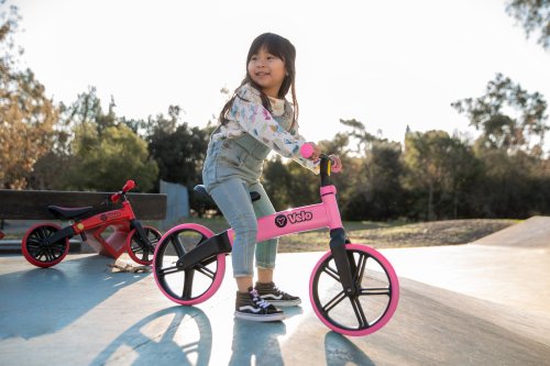 Беговел Y-Volution Yvelo Розовый N101054