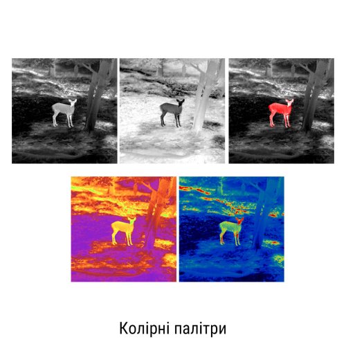 Тепловизионный монокуляр GUIDE TD210 256x192px 10mm