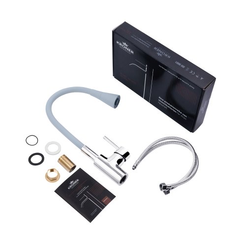 Смеситель для кухни Kroner KRP K?che - C031GRA CV024336
