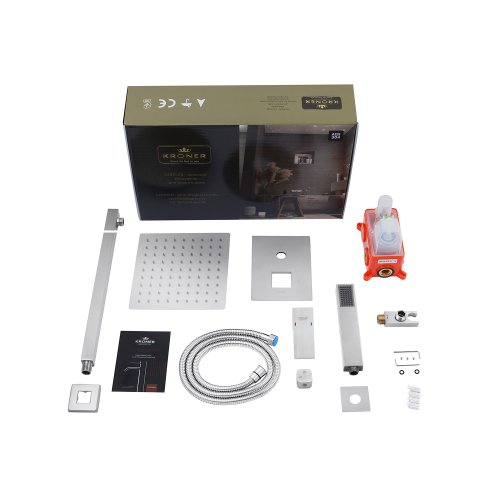 Душевая система Kroner KRP Edelstahl Kubus - ESG082 CV029971