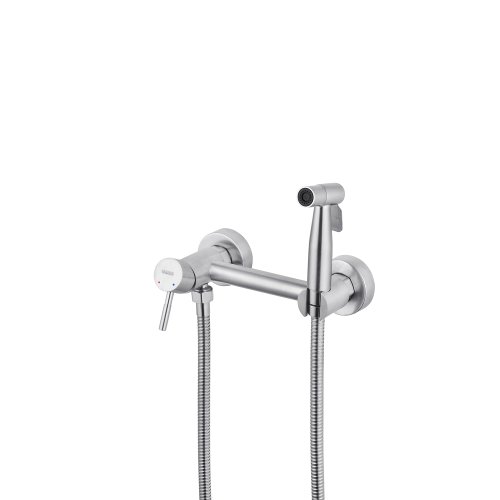 Смеситель с гигиеническим душем Kroner KRP Edelstahl Klassisch - ESG052 CV027929