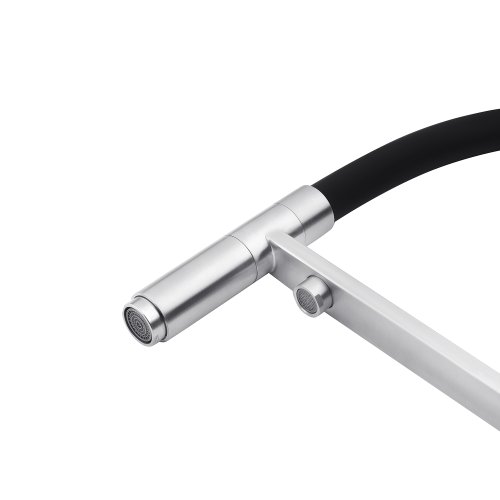 Смеситель для кухни с подключением к фильтру Kroner KRP Edelstahl Klassisch - ESG03815BLK CV027933