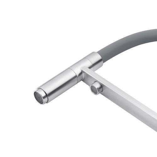 Смеситель для кухни с подключением к фильтру Kroner KRP Edelstahl Klassisch - ESG03815GRA CV027934