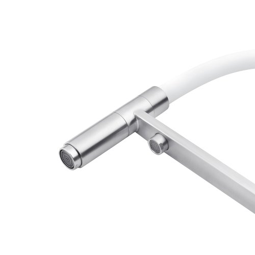 Смеситель для кухни с подключением к фильтру Kroner KRP Edelstahl Klassisch - ESG03815WHI CV027935