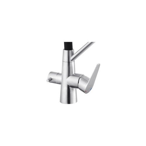 Смеситель для кухни с подключением к фильтру Kroner KRP Edelstahl Klassisch - ESG03817BLK CV027936