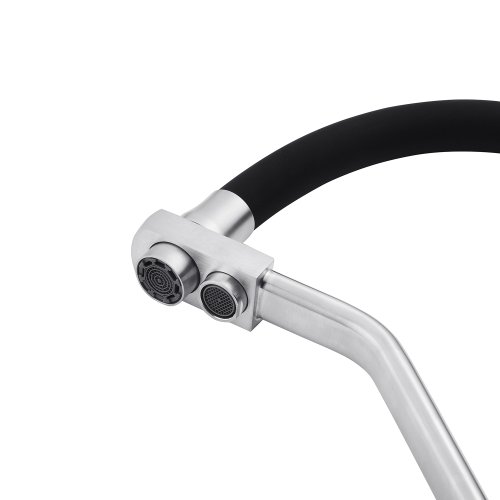 Смеситель для кухни с подключением к фильтру Kroner KRP Edelstahl Klassisch - ESG03817BLK CV027936