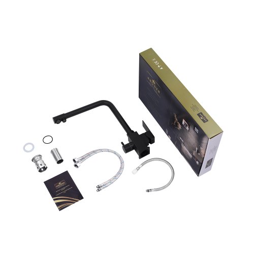 Смеситель для кухни с подключением к фильтру Kroner KRP Edelstahl Kubus - SCH03810 CV027939