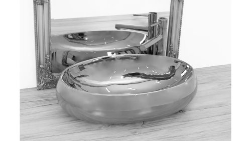 Умывальник REA Melania Silver REA-U0423