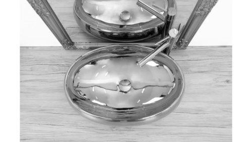 Умывальник REA Melania Silver REA-U0423